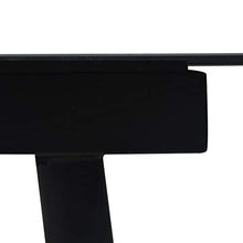 FAMIROSA Set da Pranzo da Esterni 7 pz in Corda di Cotone e Acciaio Nero-8278