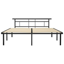 vidaXL Giroletto Nero in Metallo 200x200 cm