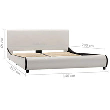 SKM Giroletto Bianco in Similpelle 140x200 cm (29.9kg)