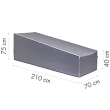 Purovi® Copertura per Sedia a Sdraio | Protezione per Tutte Le Stagioni Oxford Quality | Impermeabile e Resistente ai Raggi UV