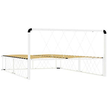 SKM Giroletto Bianco in Metallo 140x200 cm (25.5kg)