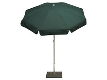 Maffei Art 181 Venezia ombrellone Rotondo Cotone Duplex Diametro cm 200. Made in Italy. Colore Verde/Riga Verde
