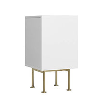 RKRLJX Comodino, Armadietti Bianchi, Comodino in Legno, Comodino, Armadi A Grande capacità, Facile da Pulire, Camera da Letto, Soggiorno Comodino