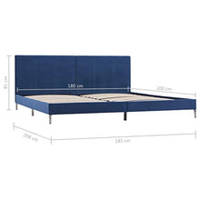 SKM Giroletto Blu in Tessuto 180x200 cm (27.6kg)