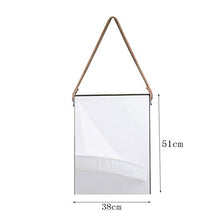 JoinBuy.R - Specchio da parete quadrato per bagno, 38 x 51 cm