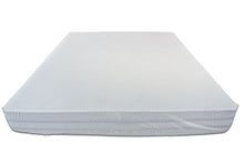 Baldiflex Emporio Coprimaterasso Piazza e Mezza Sanity Tessuto Jacquard con Angoli, Antiacaro, Lavabile in Lavatrice 120x200x27
