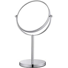Specchio doppio lato Vanity 1x e 3x ingrandimento rotondo freestanding per acciaio