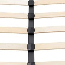 SKM Giroletto Nero e Bianco in Similpelle 180x200 cm (28.65kg) Nero