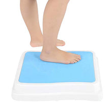 Scalino da bagno, antiscivolo, stabile, resistente, 40,7 x 45,7 x 7,9 cm, comodo sgabello per bambini anziani