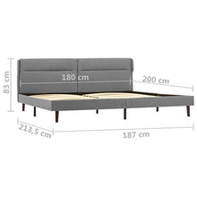 SKM Giroletto Grigio Chiaro in Tessuto 180x200 cm (29.2kg)