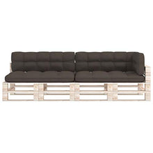 Buyounger Cuscini per Divani su Pallet 5 pz Grigio Talpa