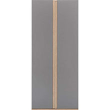 Meubletmoi STOR 7098 - Armadio da Dressing a 2 ante a battente, effetto rovere grigio