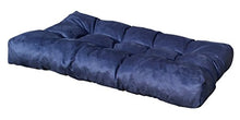 Cuscino per Bancale 120x80x15 cm - Cuscino per Seduta Divano Pallet di legno - COLORE BLU