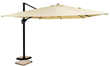 OMBRELLONE da Giardino Beige DECENTRATO A Braccio Alluminio 3X2 Giardino 3 X 2 Telo Molto Resistente Antivento