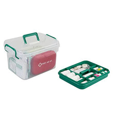 Lesbye Scatola dei Medicinali, Cassetta del Pronto Soccorso, Kit di Pronto Soccorso in Plastica