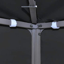 vidaXL Copertura Superiore per Gazebo Tessuto 310 g/m² Grigio Tetto Tendone