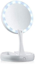 Specchio Home LED con luci Pieghevole Dual Lated Side Magnity Vanity