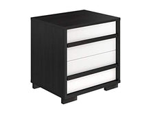 Marchio Amazon - Movian, comodino a 2 cassetti in stile giapponese, modello Havel, 35 x 43 x 45 cm, colore grigio