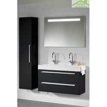 Kit Mobile lavabo RIHO & SLIMLINE SET 72 in acrilico lucido, 100 x 38 a 60,5 cm