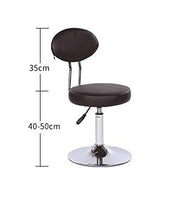 Poltrone Nubao Bellezza Sgabello con Schienale, Rullo Regolabile Altezza Seggiovia Piccolo Appartamento Ristorante Pianale da Cucina Dining Chair (Colore: C, Dimensione: 40-50cm)