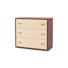 we point Como' 3 Cassetti con Cassa Ciliegio Frontale Avorio 91x45xh.81 Cm