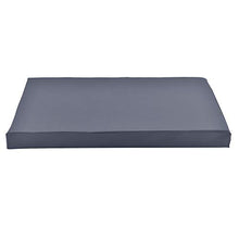 [neu.haus] Fodera per Cuscini e Spugne 120 x 80 x 10 cm Rivestimento Uso Interno Esterno Grigio Scuro