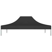 vidaXL Tetto per Tendone per Feste 4,5x3 m Nero 270 g/m²