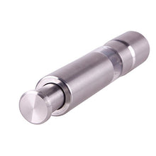 SaySure - Sauce Mill Grind Stick Stainless Steel Thumb Push Salt Pepper Grinder Spice