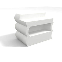 Kloris Bancone Lounge Bar per Interno ed Esterno in Resina Clipper Bianco