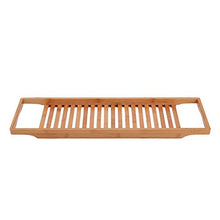 Vassoio da bagno Vassoio Vasca Da Bagno, Legno Separatori A Ripiani Di Stoccaggio Telo Da Bagno Solido Collocato Telefono Mobile Del IPad Di Candela Rack, Due Dimensioni Per Una Vasca Da Bagno In Un H