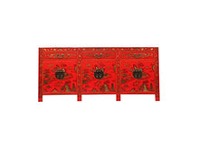Yajutang Splendida credenza con paesaggio dipinto a mano
