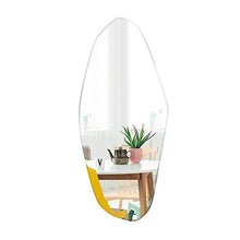 Bathroom mirror Specchio da Bagno a Forma di Specchio antideflagrante a Specchio Speciale Specchio da toeletta in Argento HD Specchio Semplice a Tutta Lunghezza Senza Rame