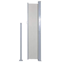 mewmewcat Tenda da Sole Laterale Retrattile 160 x 500 cm Crema
