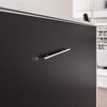 SMARTBett Letto a Scomparsa Basic Letto Ribaltabile Letto a Muro (120x200 Orizzontale, Bianco/Antracite Parte Frontale)