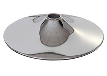 Set 4X basi Rotonde per sgabelli T845 Metallo Cromato Ø 41cm