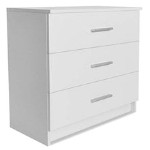FAMIROSA Cassettiera in Truciolato 71x35x69 cm Bianca