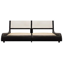 SKM Giroletto Nero e Bianco in Similpelle 160x200 cm (38.2kg) Nero-0345