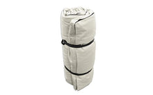 Futon Portatile Bianco Ecru, 200x80x3 cm