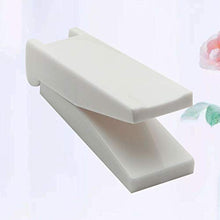 DOITOOL Contenitore per pillole da viaggio quadrato per pillole e pillole portatile divisore in plastica per adulti bambini età (bianco)