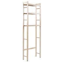 Zoternen scaffale Mobile Scaffale Bagno e WC, 3 scaffale Mobile portaoggetti per Bagno, Scaffale salvaspazio, Mensole Organizer Mobile per lavatrice per Bagno e WC