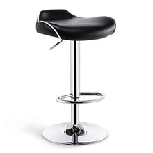 LIYONG Bar Stool, 360 ° di Rotazione da Cucina Sgabello Chrome Poggiapiedi Ambiente Industriale Bistro Cafe Vino (Size : M)
