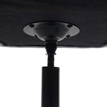 Mendler Sedia Regolabile Sala Pranzo Soggiorno HWC-F82 Velluto Struttura Nera Grigio