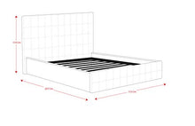 Letto Matrimoniale con Box Contenitore velluto grigio + Materasso Matrimoniale 19 memory cm+ coppia guanciali in fibra 3D + coprimaterasso in spugna