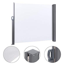 Oumefar Rivestimento Impermeabile Multifunzionale per Tenda da Sole Laterale per Uso Interno Esterno(Beige)