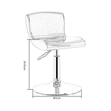 AGGF Sgabello da Bar Sgabello da Bar Sedia Girevole Circolare Sedia da Bar Sollevamento Idraulico Sgabello da Bar Regolazione Semplice Stile Semplice Materiale ABS Sedile Domestico 360 °; Rotazio