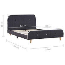 SKM Giroletto Grigio Scuro in Tessuto 120x200 cm (26.95kg)