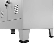 FAMIROSA Armadietto a 12 Scomparti 90x45x180 cm
