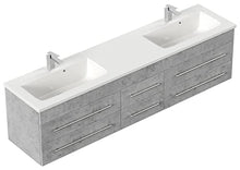 Mobile bagno Colossos 200 grigio cemento