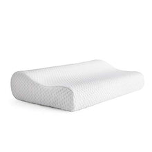 Cuscino di Memoria, Rimbalzo Memoria dello Spazio Cuscino Cotone Cuscino di Salute Tipo B Onda Collo Sonno Lento (50 * 30 * 10/7 Centimetri)
