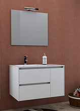 MOBILE CON LAVABO PER BAGNO SERIE BARCELONA 90 CM.